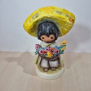 Goebel DeGrazia Flower Boy Figurine 1983 W Germany 10 311 06 with Box